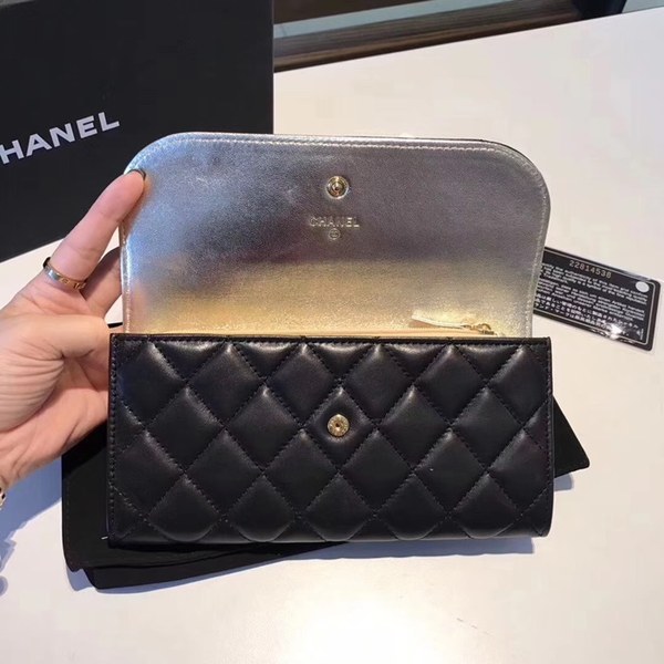 샤넬 장지갑 블랙