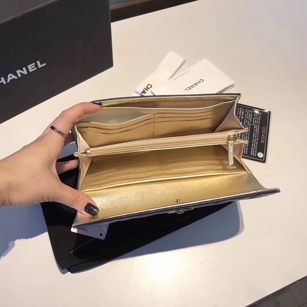 샤넬 장지갑 블루