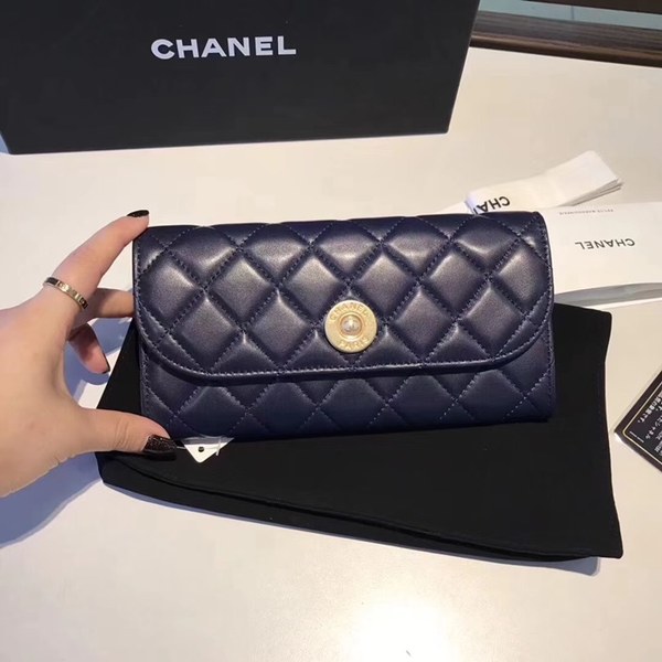 샤넬 장지갑 블루