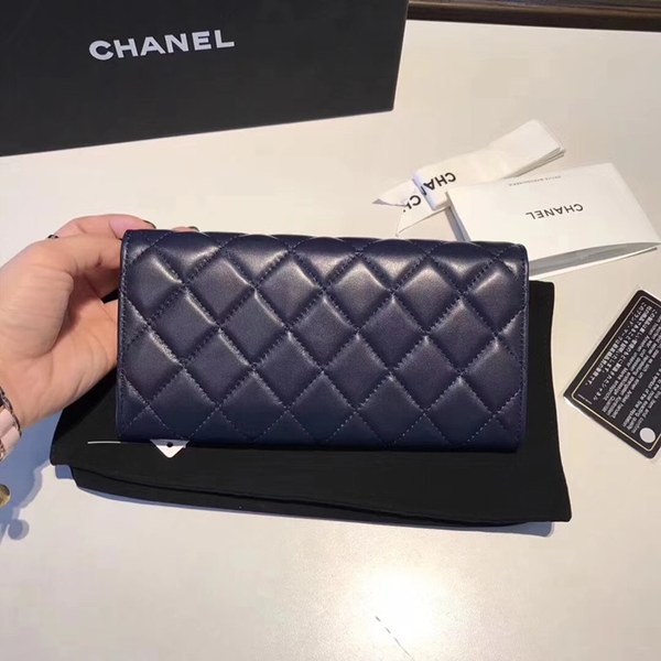 샤넬 장지갑 블루