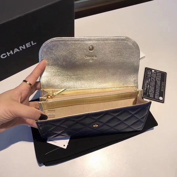 샤넬 장지갑 블루