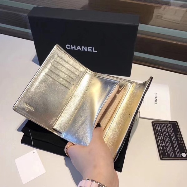 샤넬 중지갑 블랙