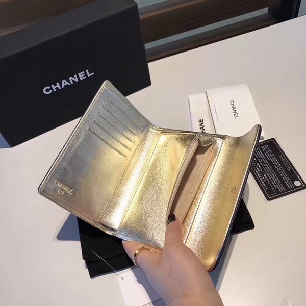 샤넬 중지갑 블루