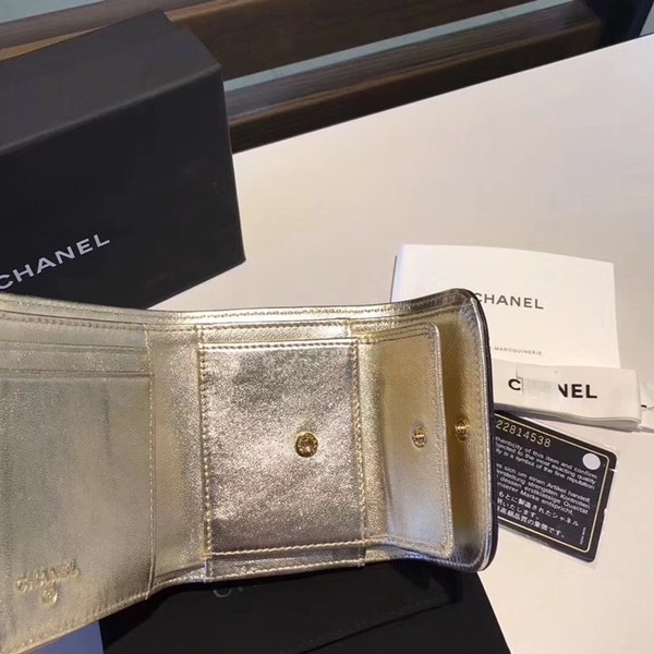 샤넬 반지갑 블루