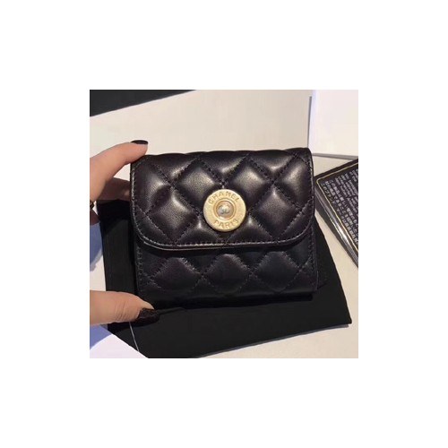 샤넬 반지갑 블랙