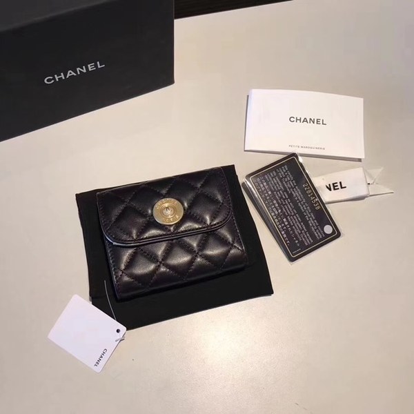 샤넬 반지갑 블랙