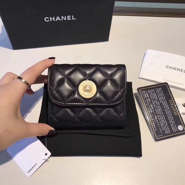 샤넬 반지갑 블랙