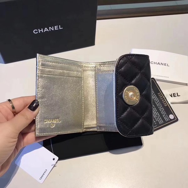 샤넬 반지갑 블랙