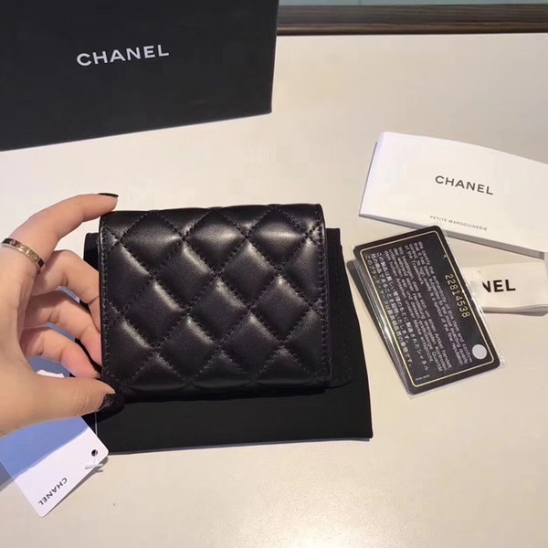 샤넬 반지갑 블랙