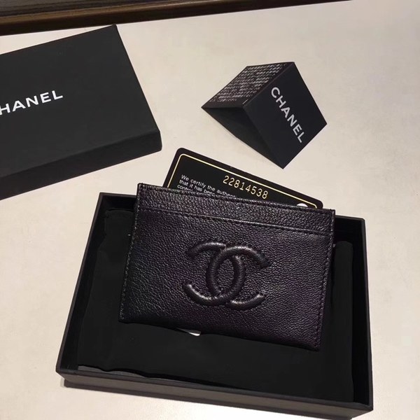 샤넬 카드지갑 블랙