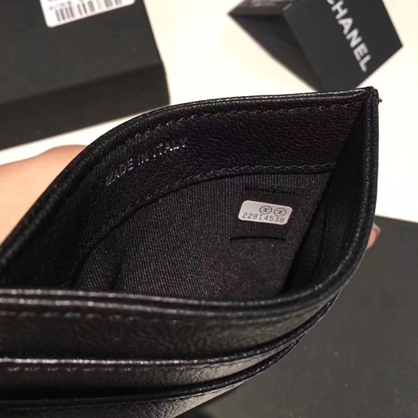 샤넬 카드지갑 블랙