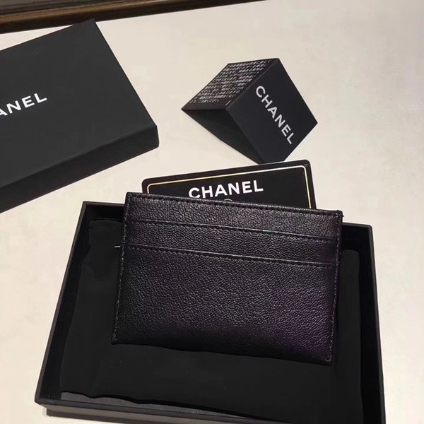 샤넬 카드지갑 블랙