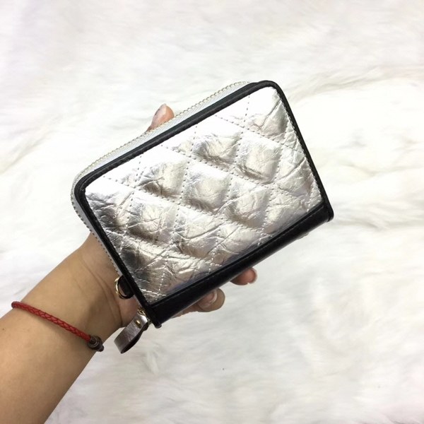 Chanel 2020 여성용 스트랩 퀄팅 반지갑 2가지색상