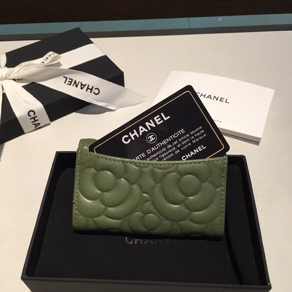 샤넬 키홀더 그린