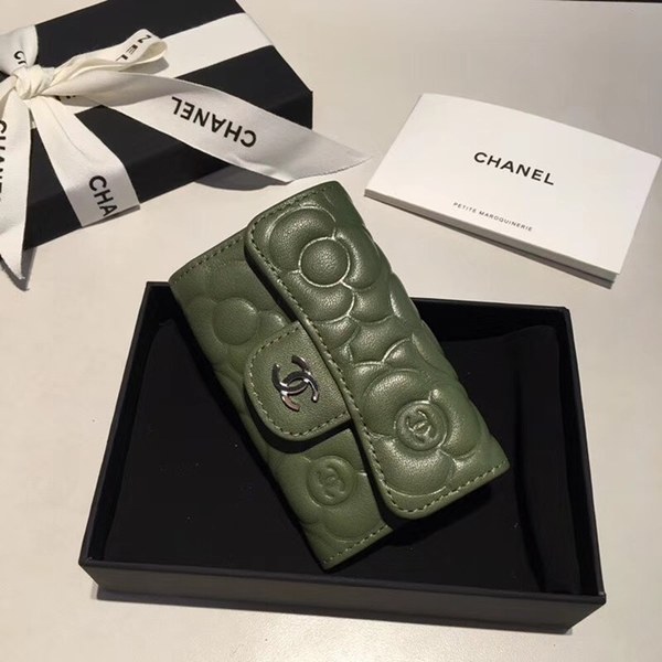 샤넬 키홀더 그린