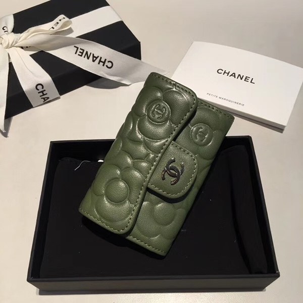 샤넬 키홀더 그린