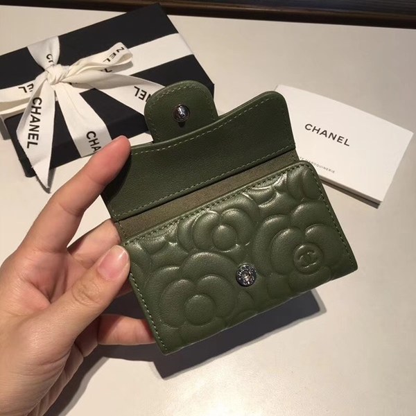 샤넬 키홀더 그린