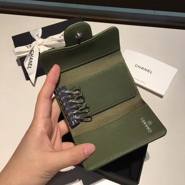 샤넬 키홀더 그린