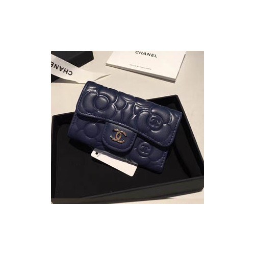 샤넬 키홀더 블루