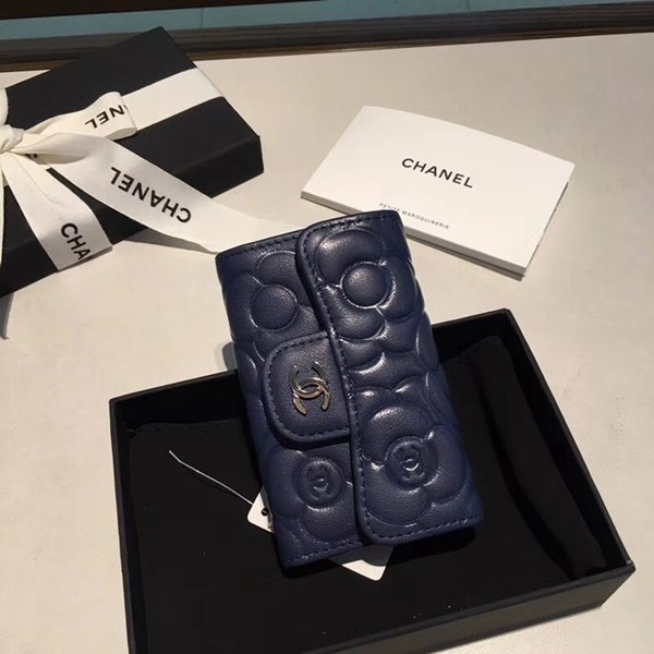 샤넬 키홀더 블루