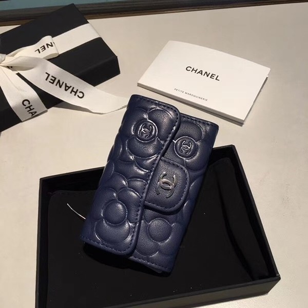 샤넬 키홀더 블루