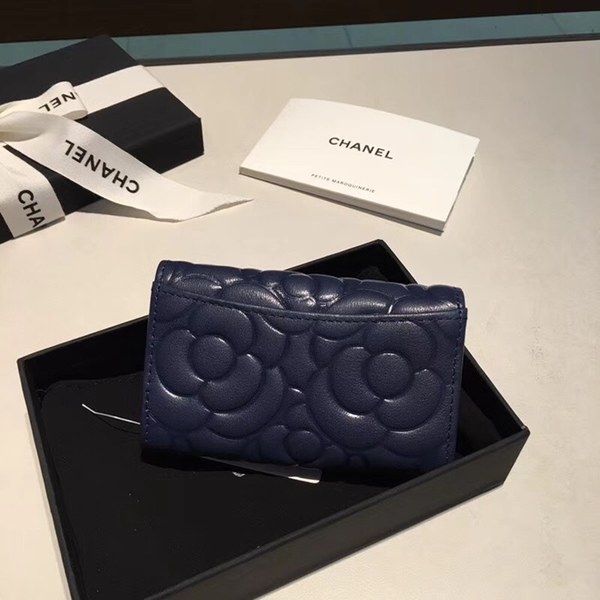 샤넬 키홀더 블루