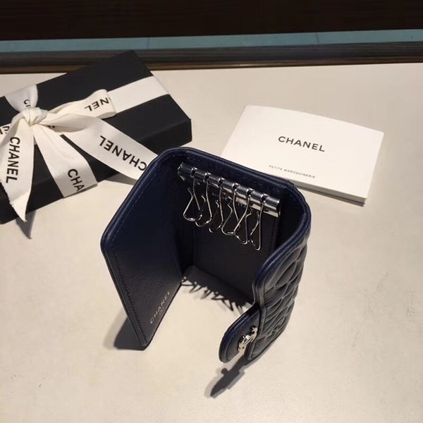 샤넬 키홀더 블루