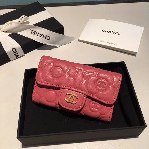 샤넬 키홀더 핑크