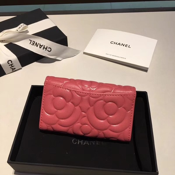 샤넬 키홀더 핑크