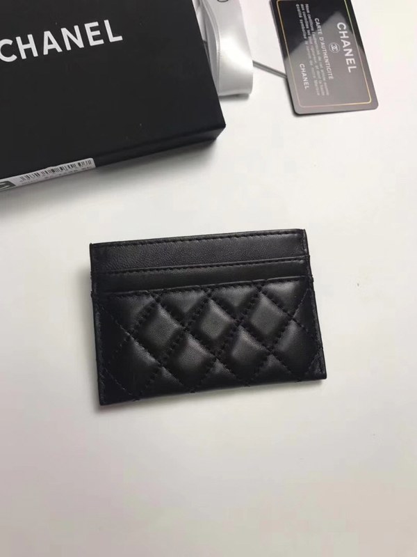 Chanel 2020 여성용 보이 퀄팅 카드홀더 금장,은장