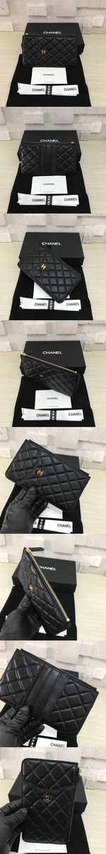 [CHANEL]샤넬 지퍼 파우치016
