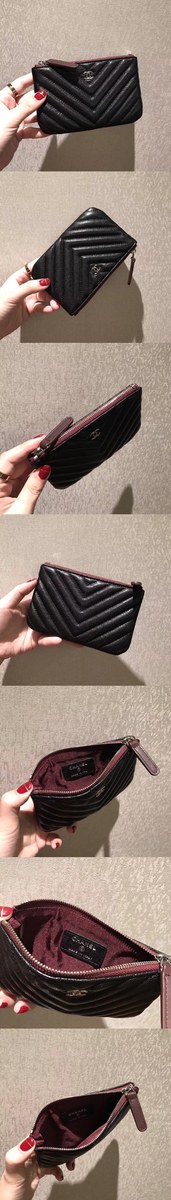 [CHANEL]샤넬 쉐브론 미니 파우치 A82365-1