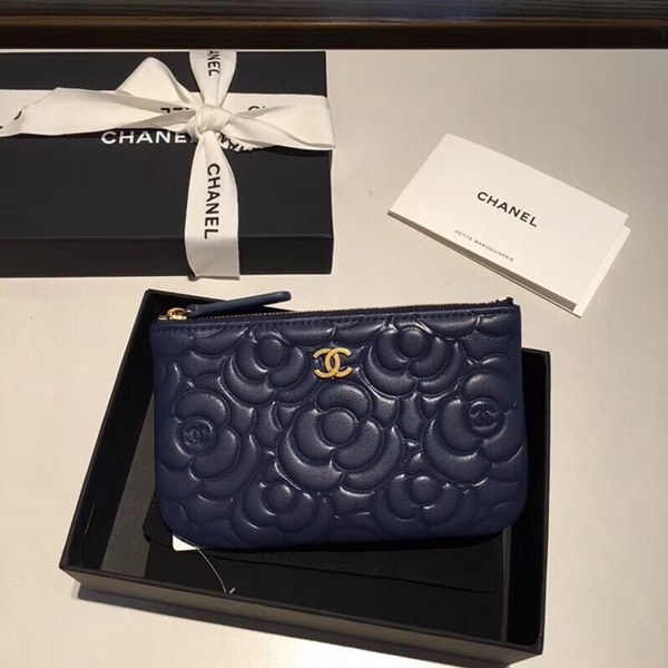 샤넬 동전지갑 네이비