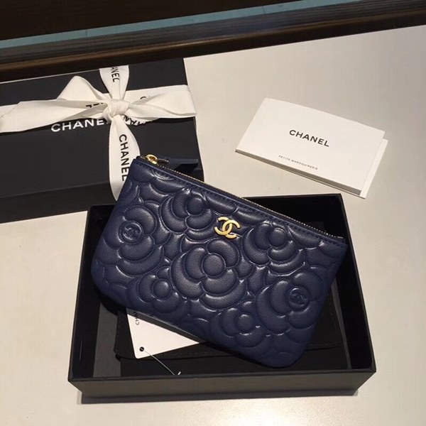 샤넬 동전지갑 네이비