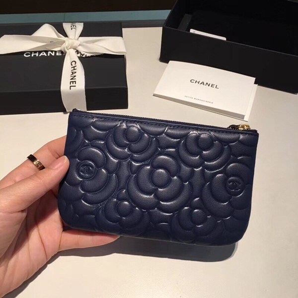 샤넬 동전지갑 네이비