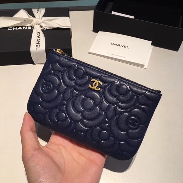 샤넬 동전지갑 네이비
