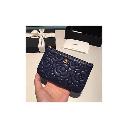 샤넬 동전지갑 네이비