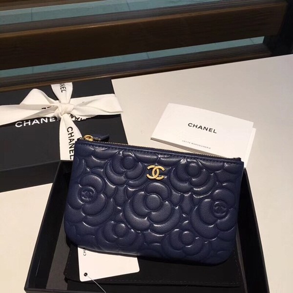 샤넬 동전지갑 네이비