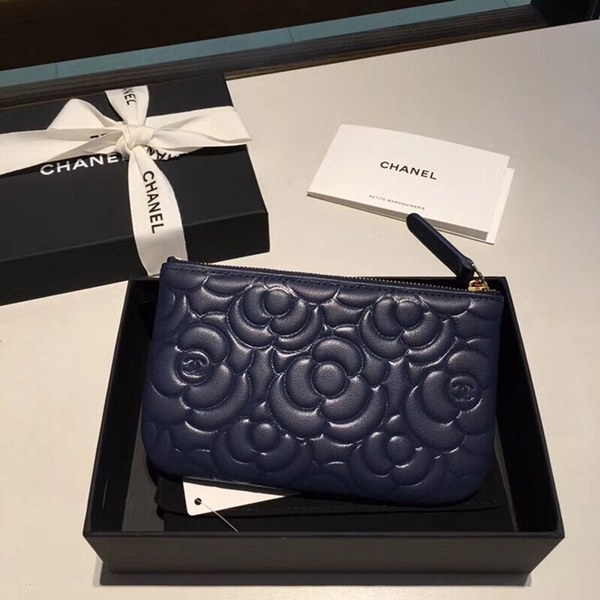 샤넬 동전지갑 네이비