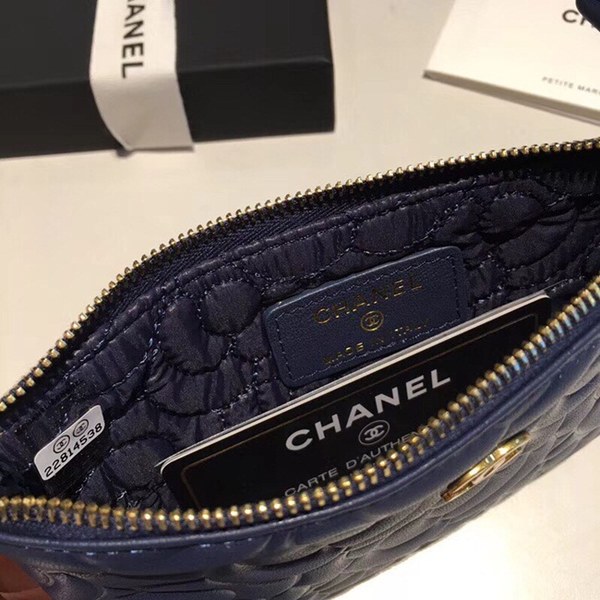 샤넬 동전지갑 네이비