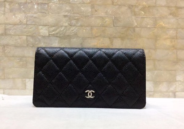 샤넬장지갑 캐비어 은장 18.5CM AS30527