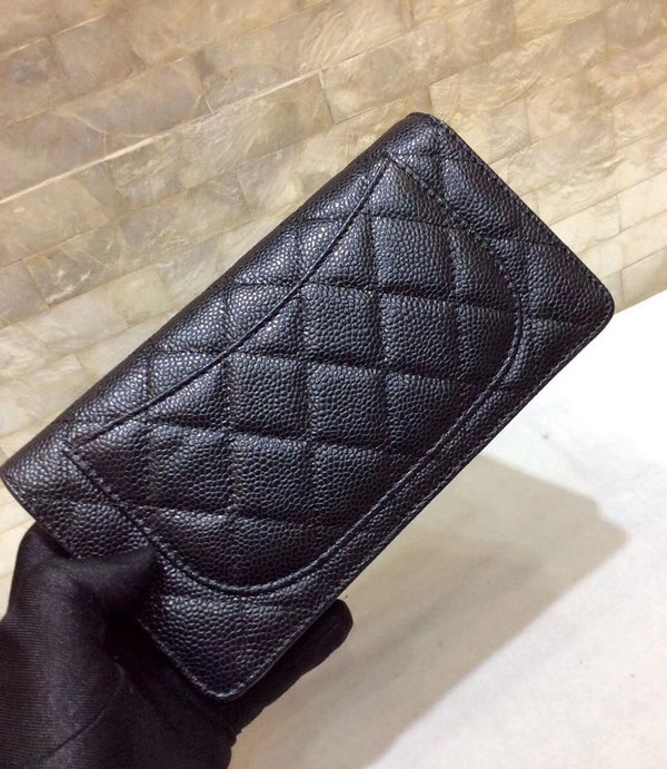 샤넬장지갑 캐비어 은장 18.5CM AS30527