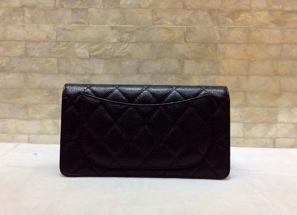 샤넬장지갑 캐비어 금장 18.5CM AS305218