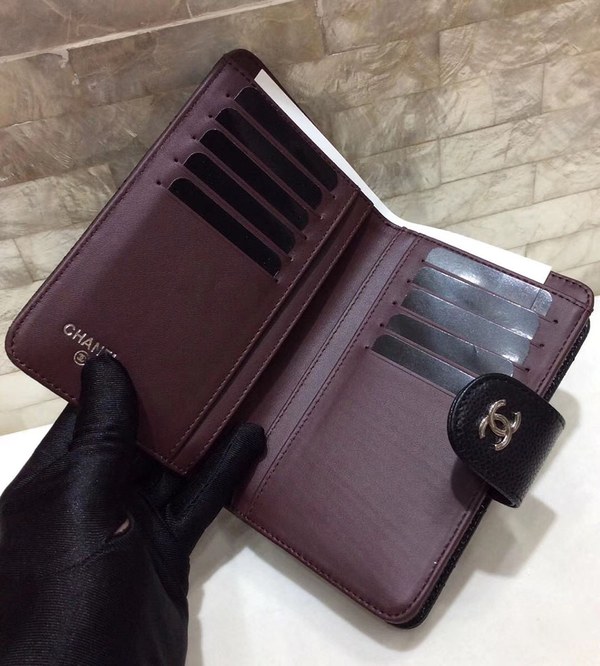 샤넬지갑 캐비어 은장 15CM AS30211