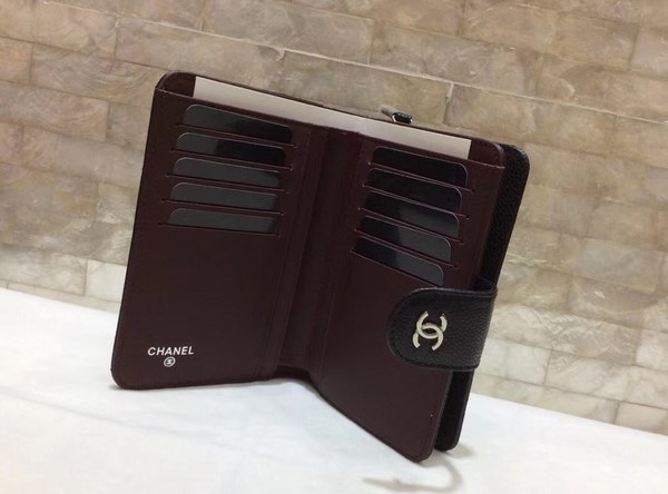 샤넬지갑 캐비어 은장 15CM AS30211