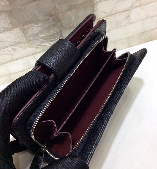 샤넬지갑 캐비어 은장 15CM AS30211