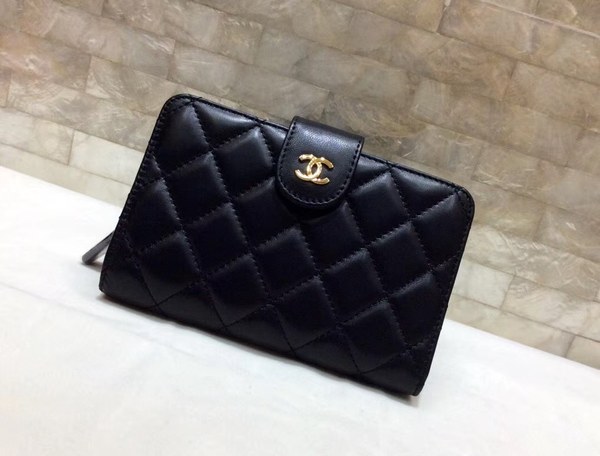 샤넬지갑 양가죽 금장 15CM AS32010