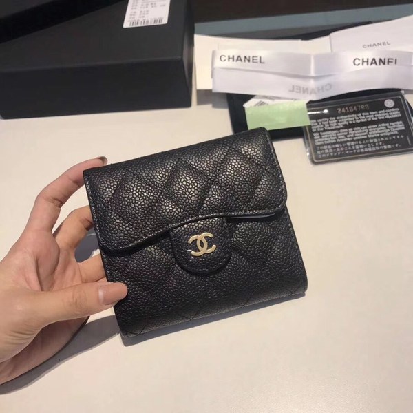 샤넬 캐비어 반지갑 11CM AS87005