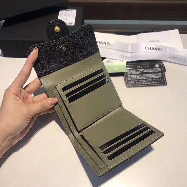 샤넬 캐비어 반지갑 11CM AS87005