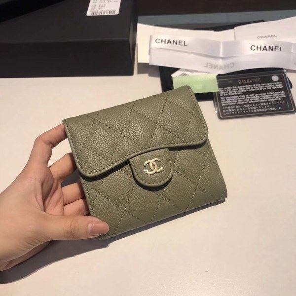 샤넬 캐비어 반지갑 11CM AS87005